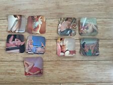 Lot Of 9 Vintage 1960s Pinup Risqué Cheesecake Photos Midcentury From Estate picture