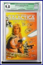 Battlestar Galactica Gallery #nn CGC Graded 9.0 Realm 2000 Signed Comic Book. picture