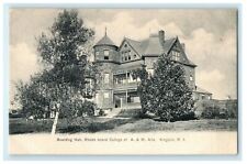 1905 Boarding Hall Rhode Island Colleges of A & M Arts Rhode Island, RI Postcard picture