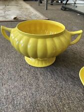 california pottery yellow tureen picture