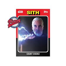 2024 Throwback Thursday Star Wars Set 13 1975 Topps #39 Count Dooku Presale picture