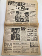 The Bulletin Newspaper July 24 1981 The Wiggling Joyce Quads Meets Press picture