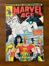 MARVEL AGE #82 (Marvel, 1991) VG-F Liefeld New Mutants picture