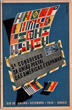 Postcard Rio de Janeiro Setembrok 1946 Brasil Postage Stamps~133210 picture