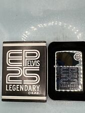Vintage 2002 Elvis 25th Anniversary Legendary HP Chrome Zippo Lighter NEW picture