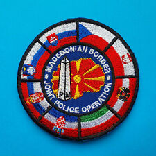 Joint Police Operation Macedonian Border Patch - Austria Hungary Poland Serbia picture