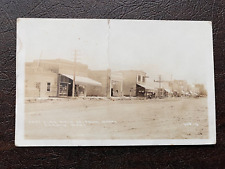 RPPC Hardin Montana Street Scene Business District Pearl Theater early 1900s picture