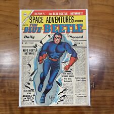 SPACE ADVENTURES presents BLUE BEETLE #13 Charlton comic (1954) Golden Age picture