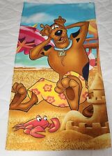 Vintage Hanna-Barbera Scooby Doo Beach Towel 100% Cotton Lobster - 52 x 26.5 picture