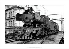 Victorian Railways J Class Steam Locomotives A1 Art Print – 84 x 59 cm Poster picture