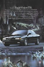 1994 Eagle Vision TSi Ad Black Vintage Magazine Advertisement Chrysler Jeep 94 picture