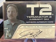 2003 Artbox Terminator 2: Judgement Day FilmCardz Don Stanton & Dan Auto Cards picture