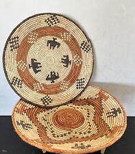 Pair of Vintage Hand Woven Navajo Baskets picture