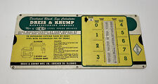 Vtg 1950’s Dreis & Krump Developed Blank Press Brake Size Calculator Slide Guide picture