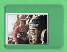 Star Wars # 210 Luke Skywalker/R2D2  1980  Spanish TelePop Card  Exmt-nrmnt picture