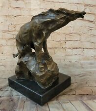 Western Art Pure Bronze Carved abstract Lucky machine Horse Art sculpture Sale picture