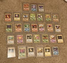 Lot Of 30 Pokémon 1st edition Rocket Cards Incl. Flareon/Vaporeon Pristine/Mint picture