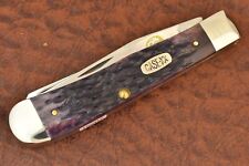CASE XX USA PRINCESS DIANA 1961-1997 PURPLE BONE TRAPPER KNIFE 6254 SS (16207) picture