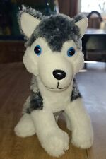 Siberian Husky Puppy Dog 9” Plush Stuffed Animal Blue Eyes Classic Toy Co picture