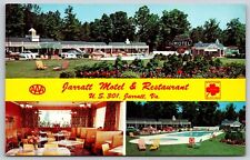 Postcard Jarratt Motel & Restaurant, Jarratt, Virginia multi-view T151 picture