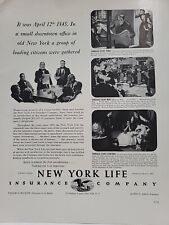 1939 New York Life Insurance Fortune Magazine Print Advertising Eagle picture
