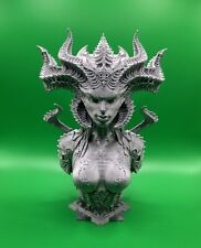 Lilith Statue Diablo | 3D Printed | Paintable Plastic Filament | 7 Inches Tall picture