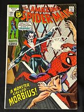 RARE 1971 AMAZING SPIDER-MAN #101 KEY ISSUE 1ST MORBIUS COMPLETE NICE picture