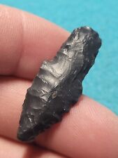 PARMAN PALEO POINT Oregon Obsidian Authentic Arrowheads Artifacts Collection picture