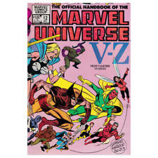 Official Handbook of the Marvel Universe #12 1983 series Marvel comics VF [d, picture