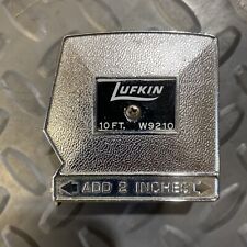 Vintage Lufkin W9210 10 Ft Retractable Tape Measure Used picture
