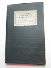 1956s ORIGINAL STUDY BOOK, COMPARATIVE STUDY OF  VARIOUS MUSIC SCALES WITH NOTES picture