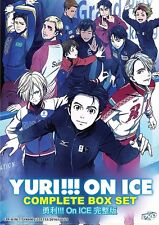 Yuri On Ice Complete Anime Series 12 Episodes DVD English Dubbed picture