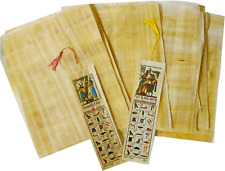 10 Egyptian Papyrus Paper 6x8 Inch (15x20 cm) - Ancient Alphabets Papyrus Sheets picture