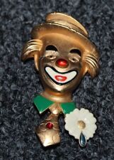 Vintage DANECRAFT Clown Pin WHIMSICAL picture