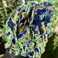 2.28LB  Blue Azurite Malachite Chessylite Crystal Mineral Specimen picture