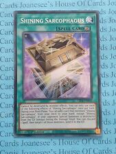 LEDE-EN051 Shining Sarcophagus Secret Rare Yu-Gi-Oh Card 1st Edition New picture