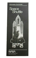 Vintage NASA Brochure 1989 Space Shuttle Information Summaries PMS 013-A (KSC) picture