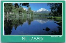 Postcard - Mt. Lassen - Manzanita Lake - California picture