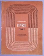1952 Westinghouse Type C Hipersil Cores Brochure Use Electrical Transformer C32D picture
