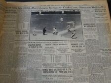 1929 AUGUST 12 NEW YORK TIMES - RUTH HITS HIS 500TH MAJOR LEAGUE HOMER - NT 6638 picture