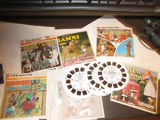 25 vintage Viewmaster reels BIBLE MICKEY MOUSE MASH BAMBI ALICE SESAME STREET picture
