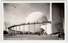 Postcard RPPC 1939 Worlds Fair Perisphere - Underwood and Underwood picture