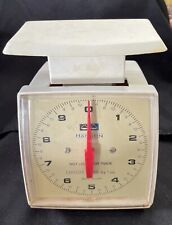 10 Pound Hanson Scale, White, Vintage, Works picture