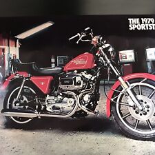 Harley-Davidson 1979 Sportster 1000 Poster  picture