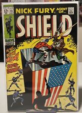 NICK FURY AGENT OF SHIELD 13 1st Super-Patriot 1969 Silver Age Marvel HIGH GRADE picture