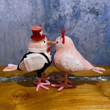 Target Spritz 2021 Valentine’s Day Featherly Friends Birds BEAU & VIDA Set Of 2 picture