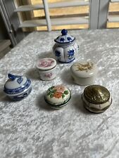 Lot Of Trinket Boxes, Gorham, England, Spode, Germany picture
