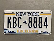 EXPIRED 2020 NEW YORK LICENSE PLATE  EXCELSIOR  KBC-8884  MINT 😎 picture