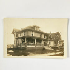 RPPC 1900s American Foursquare House Antique American Architecture picture