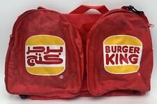Vintage Nylon Burger King Logo Duffle Bag Advertising Arabic Saudi Arabia Kuwait picture